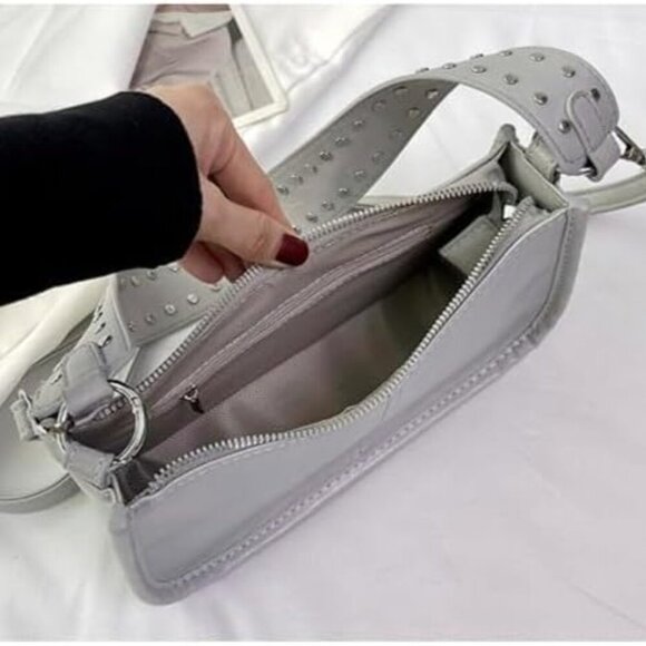 Women Small Shoulder Bags Retro Red Purse Stylish Crossbody Bag Cute Purse Handb - Picture 8 of 9